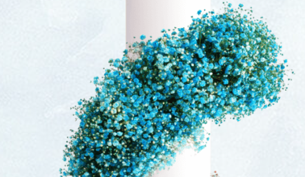 Baby's Breath, Garland, Turquoise