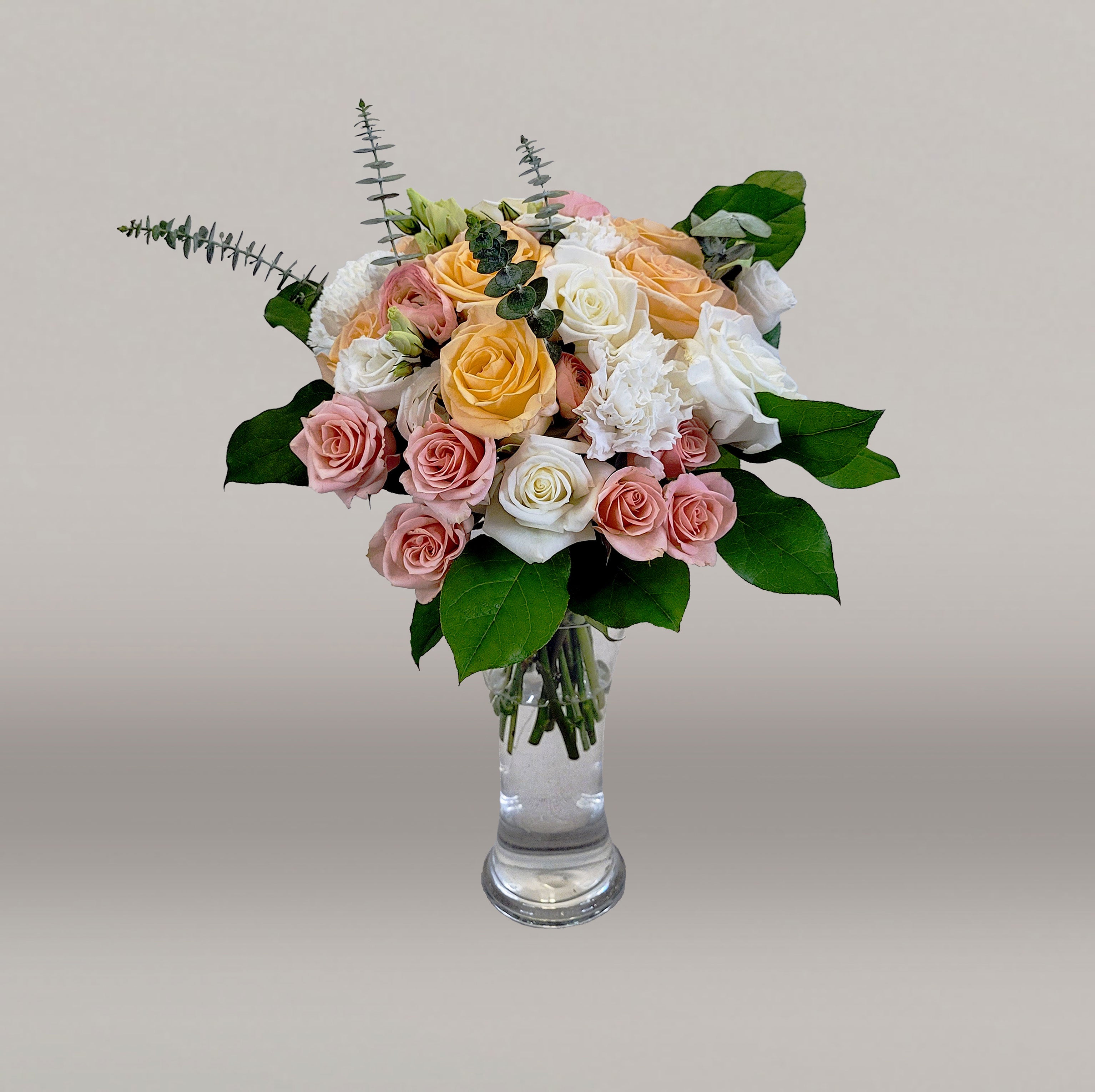 Proper Flower Bulk Wedding Flower DIY Package - Summer Sunset Orange Yellows ...